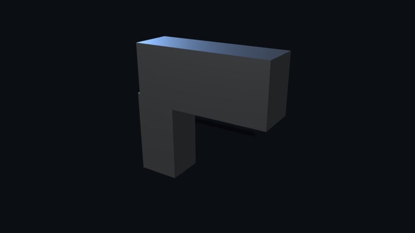 Modelo 3D da pistola