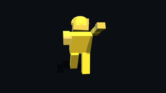 Zumbi crawler com traje hazmat